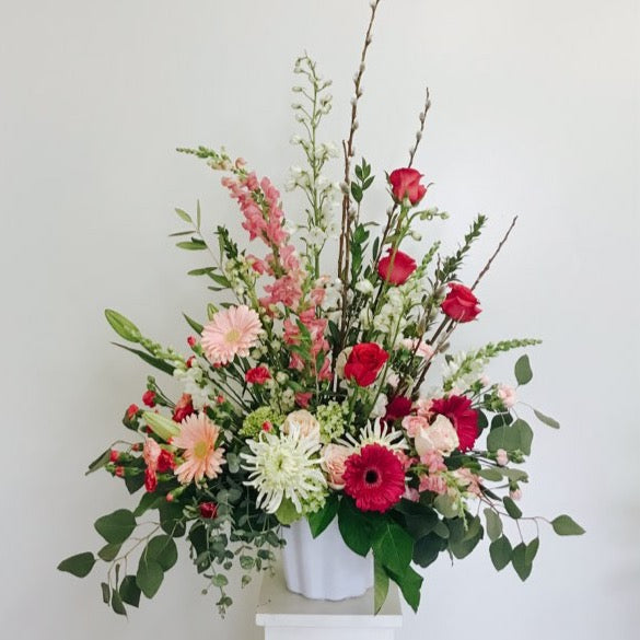 Custom: Sympathy Funeral Arrangements – Mitten Floral