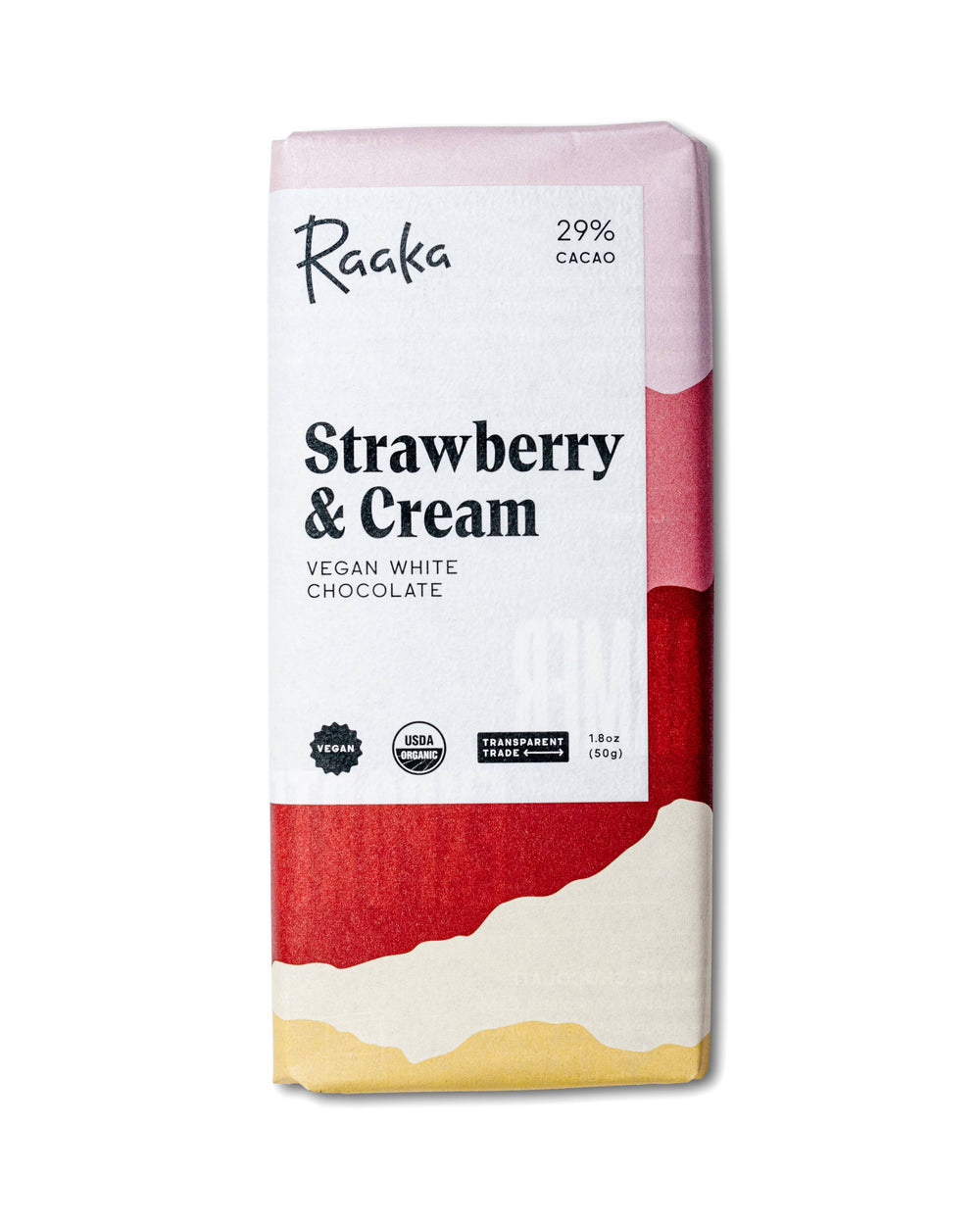 37% Strawberry & Cream White Chocolate Bar - Limited Batch