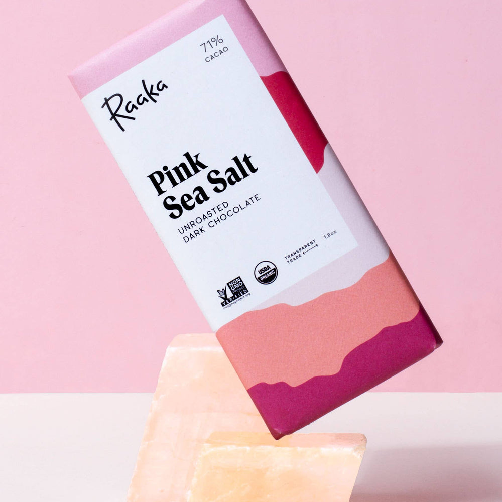 
                  
                    71% Pink Sea Salt Chocolate Bar
                  
                