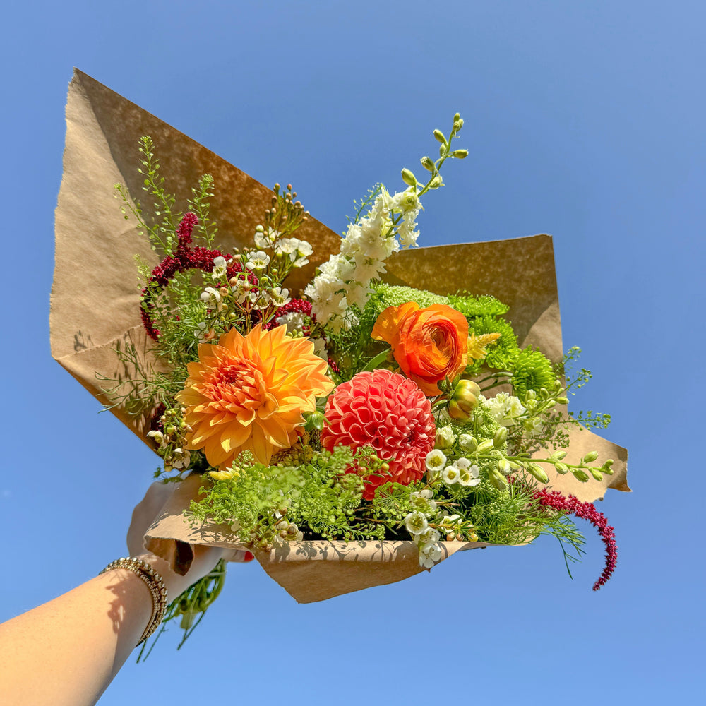 
                  
                    Mitten Mix: Local Grown Handtied
                  
                