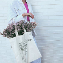 Load image into Gallery viewer, Reusable Mitten Floral Tote
