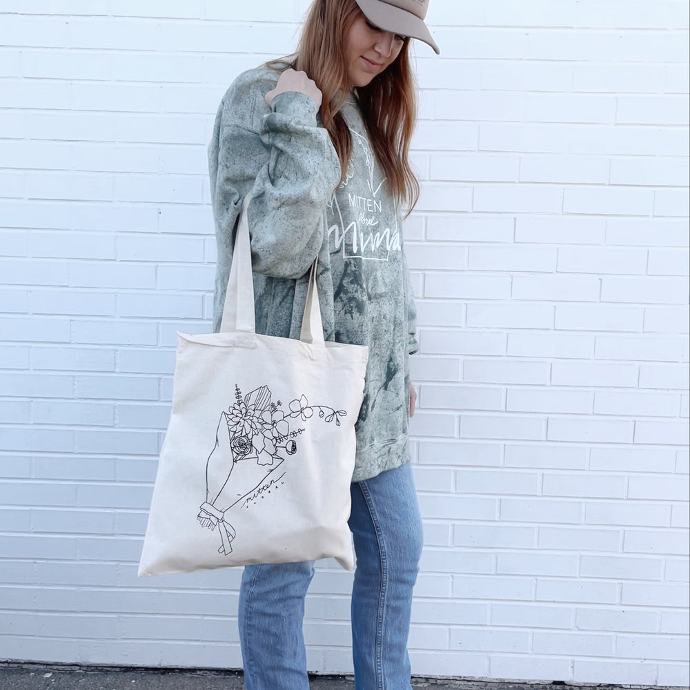 
                  
                    Reusable Mitten Floral Tote
                  
                