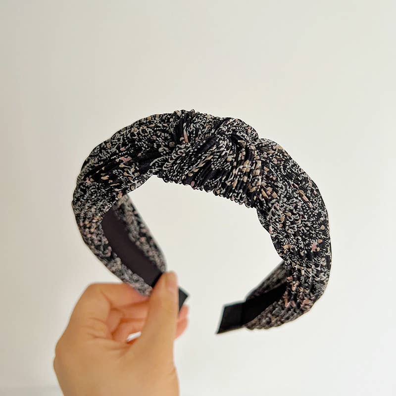 
                  
                    Paisley Floral Pleated Knot Headband
                  
                