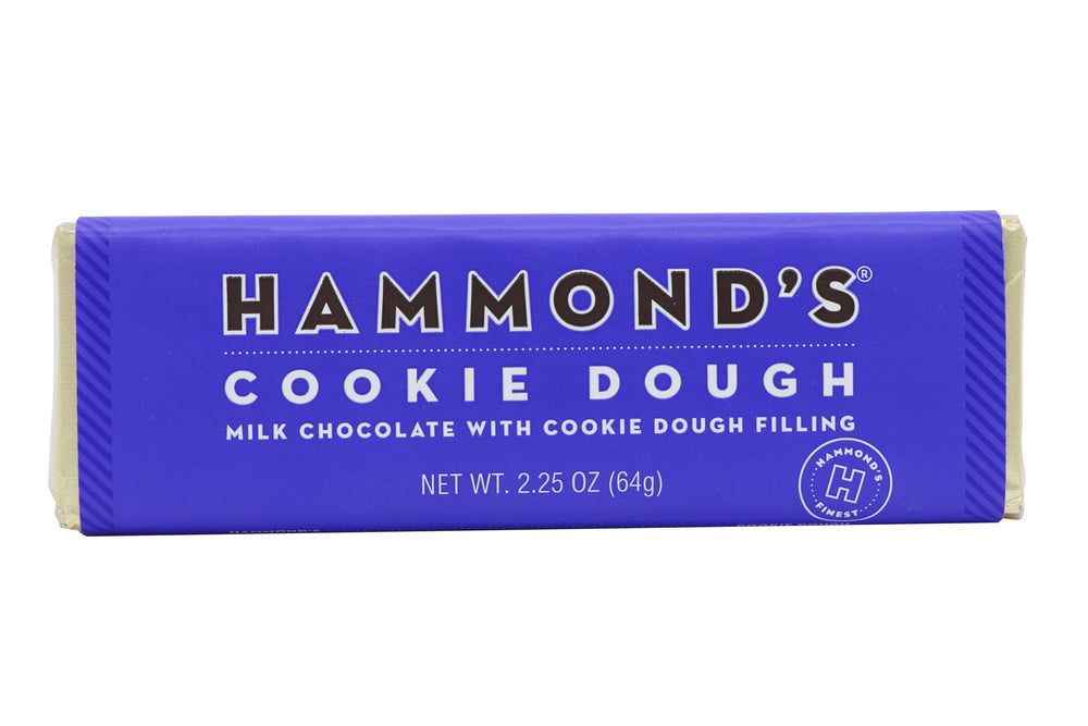 Hammond's Cookie Dough 2.25oz Chocolate Bar