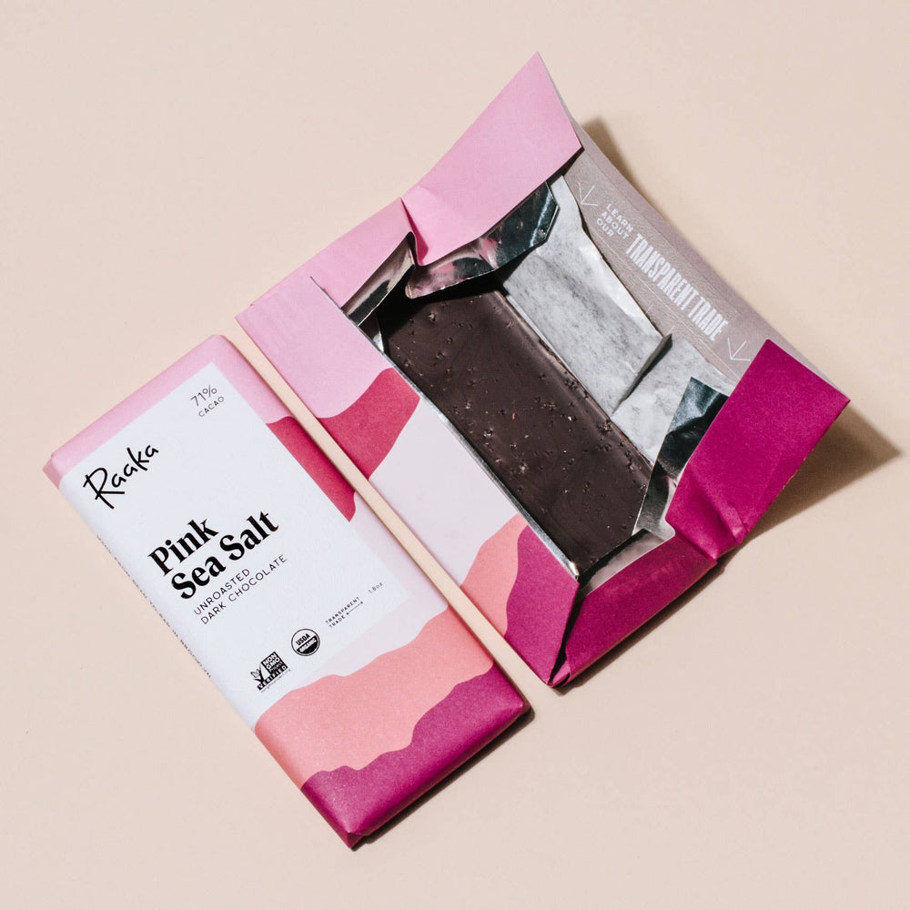 
                  
                    71% Pink Sea Salt Chocolate Bar
                  
                