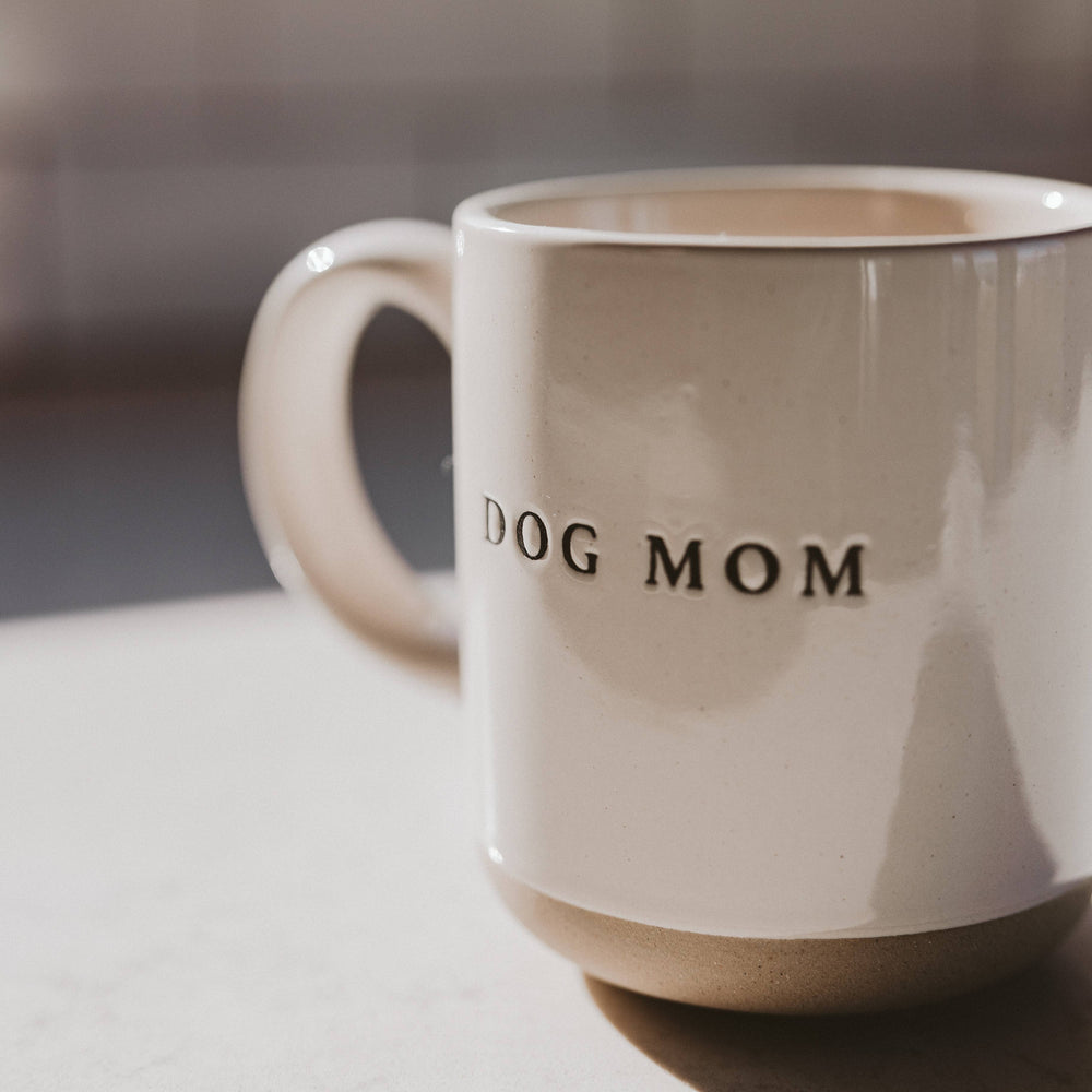 
                  
                    Dog Mom Stoneware Coffee Mug - Gifts & Home Decor
                  
                