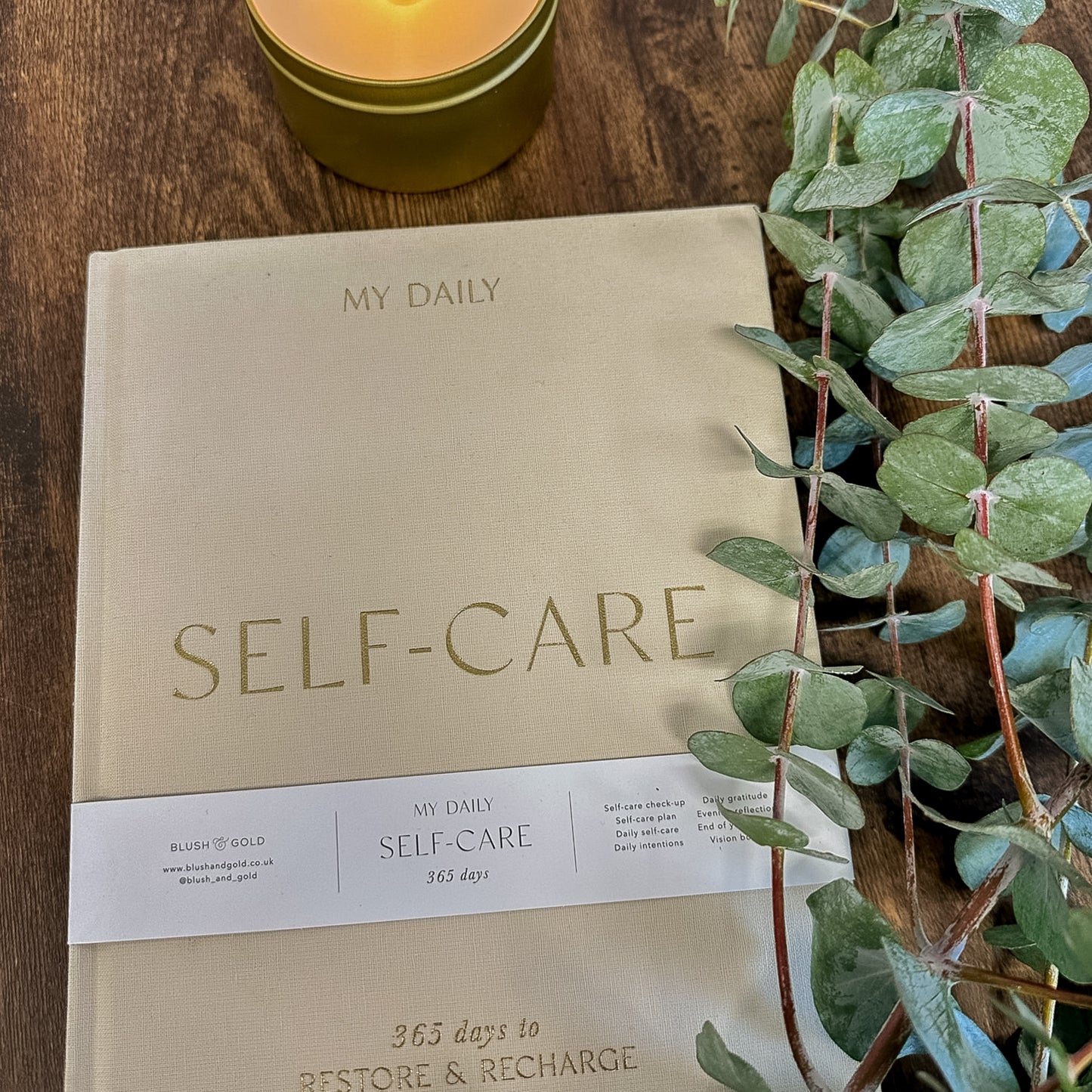 
                  
                    Gift: My Daily Self-Care (Pebble) intentions and gratitude journal
                  
                